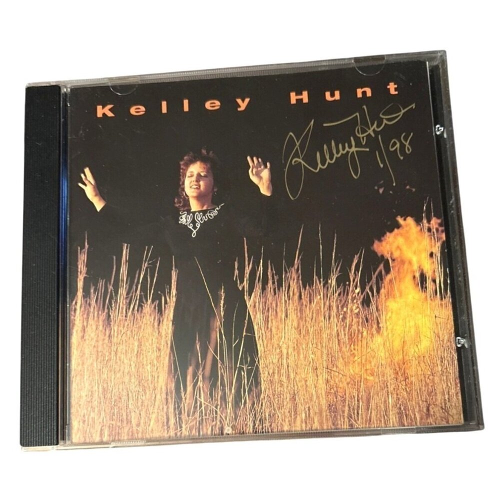 Vintage CD Kelley Hunt Self Titled By Kelley Hunt Signed 1998 Album 88 Records